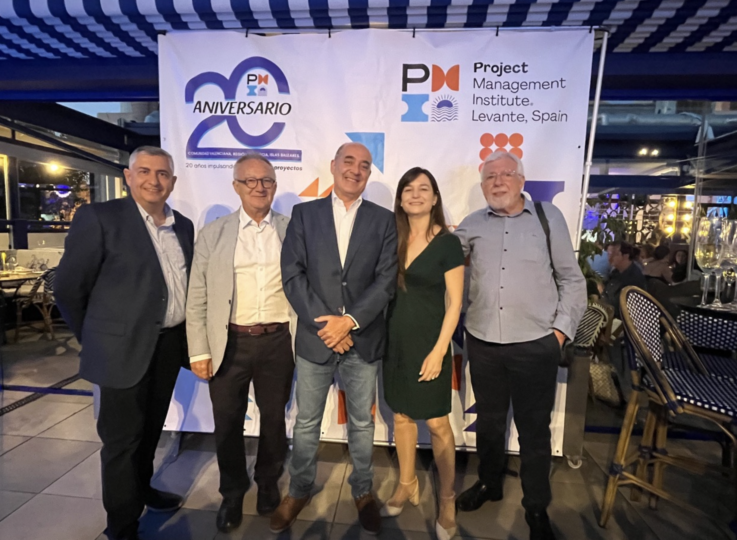 El COIICV acompaña al Capítulo del PMI Levante en la celebración de su 20 aniversario en Valencia