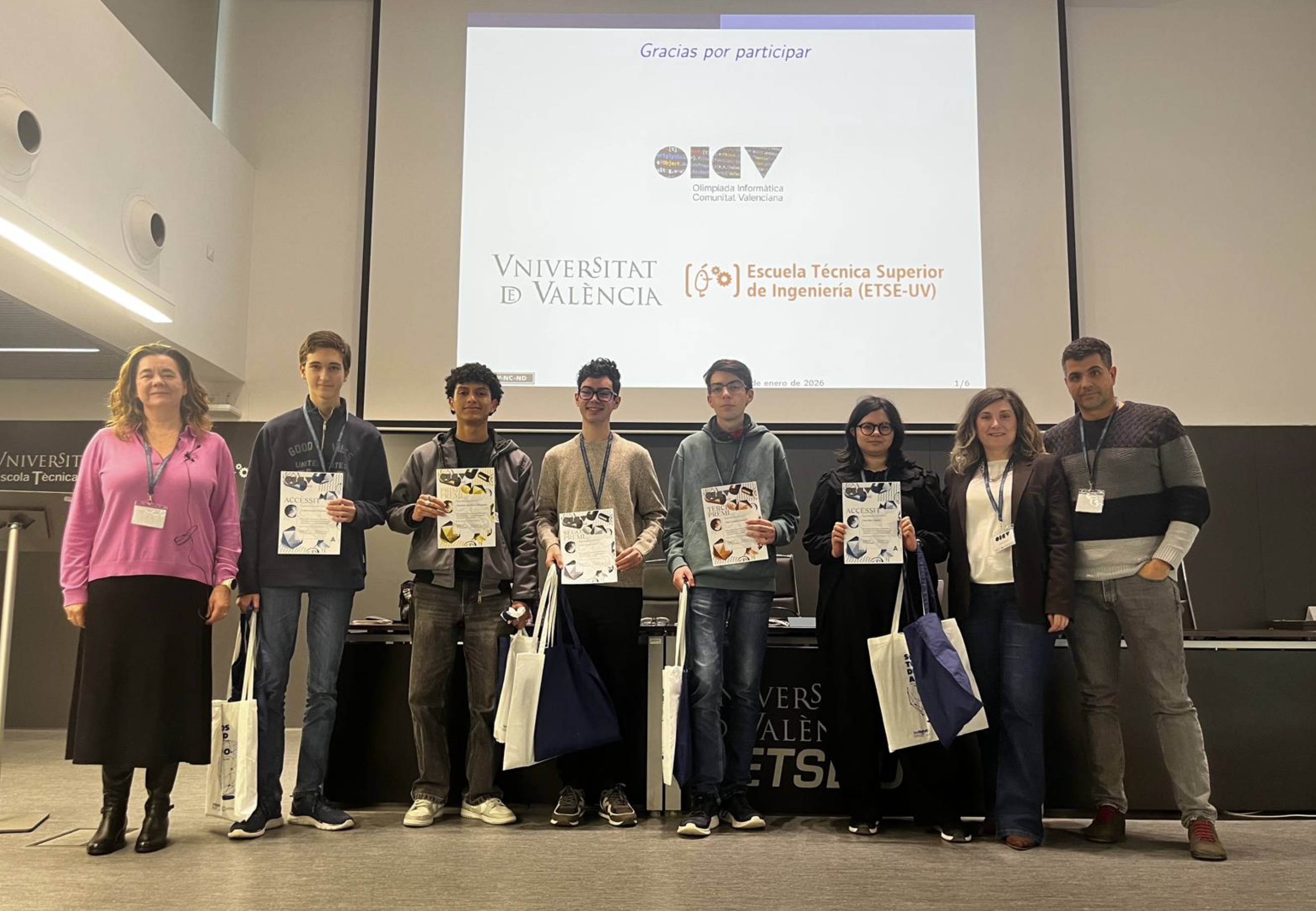 El COIICV refuerza su compromiso con el talento joven en la Olimpiada Informática de la Comunitat Valenciana 