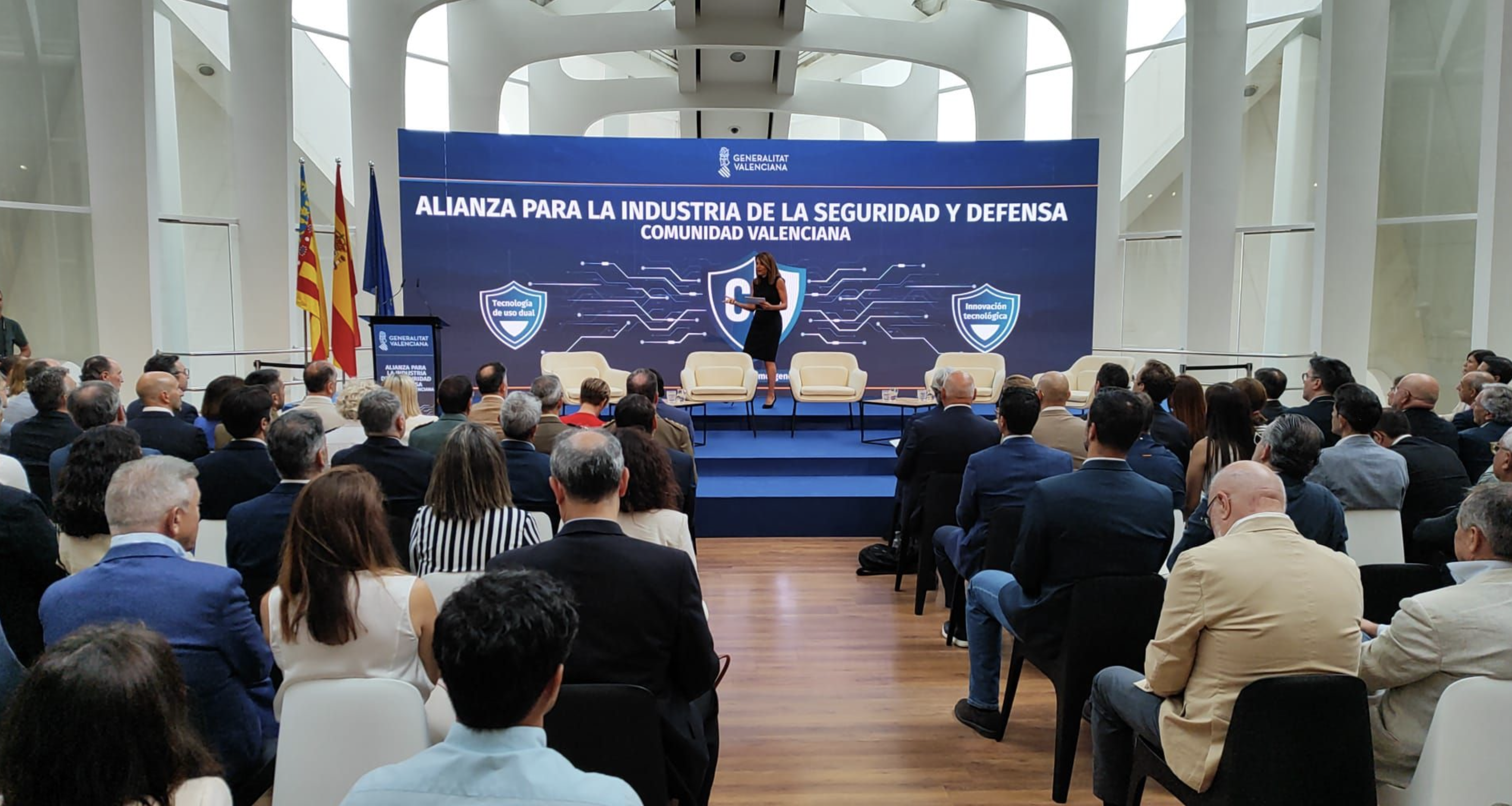 El COIICV asiste a la presentación de la Alianza Valenciana por la Defensa y la Seguridad