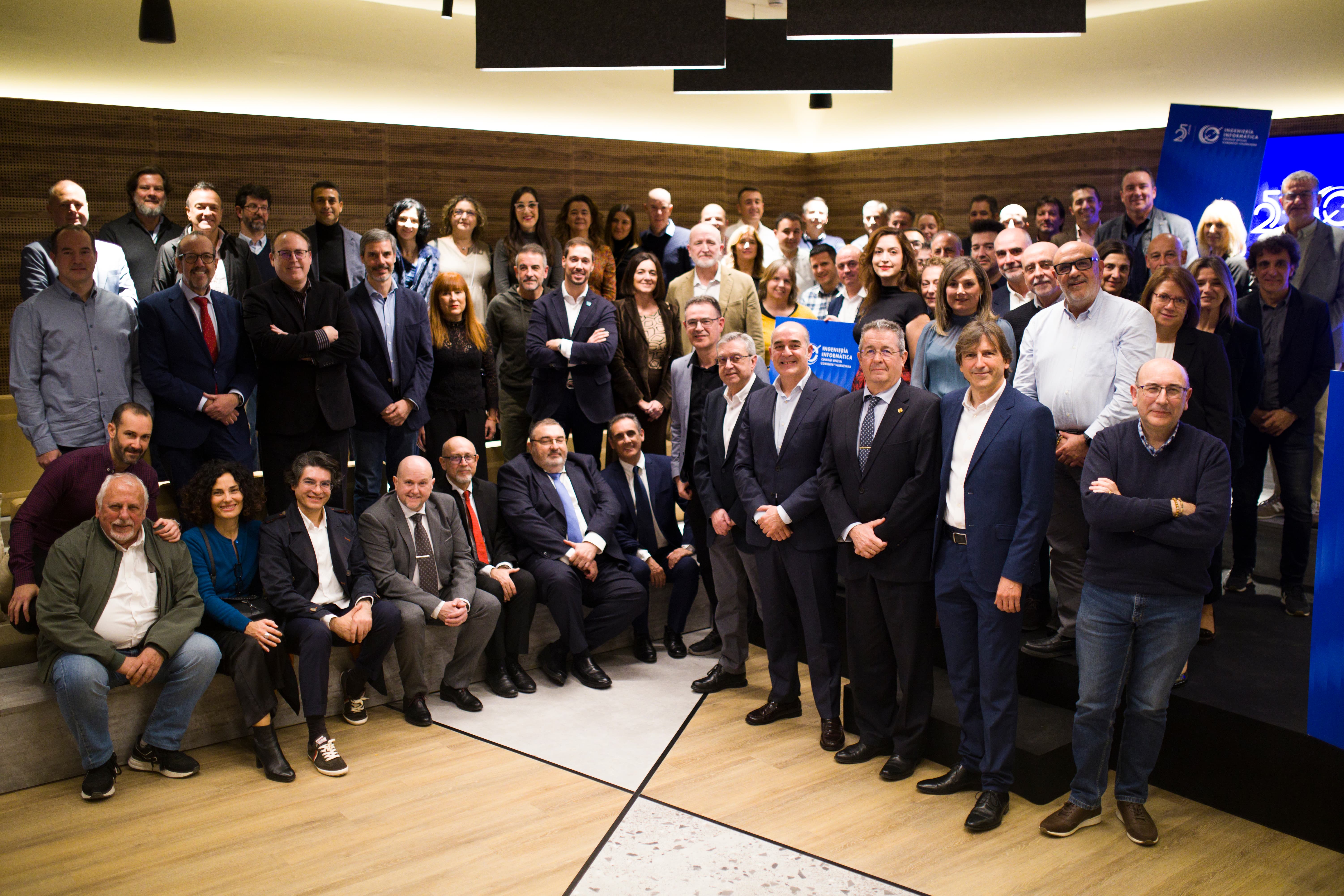 Los representantes de la ingeniería informática de la Comunitat Valenciana celebran sus aniversarios