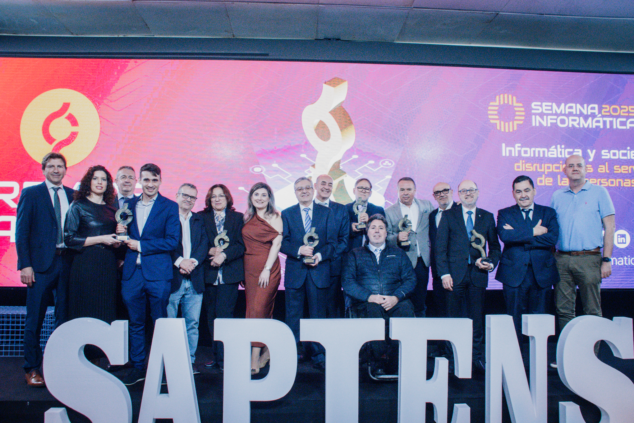 El COIICV otorga los Premios Sapiens 2025 con los que reconoce la contribución de profesionales y entidades TIC de la Comunitat Valenciana