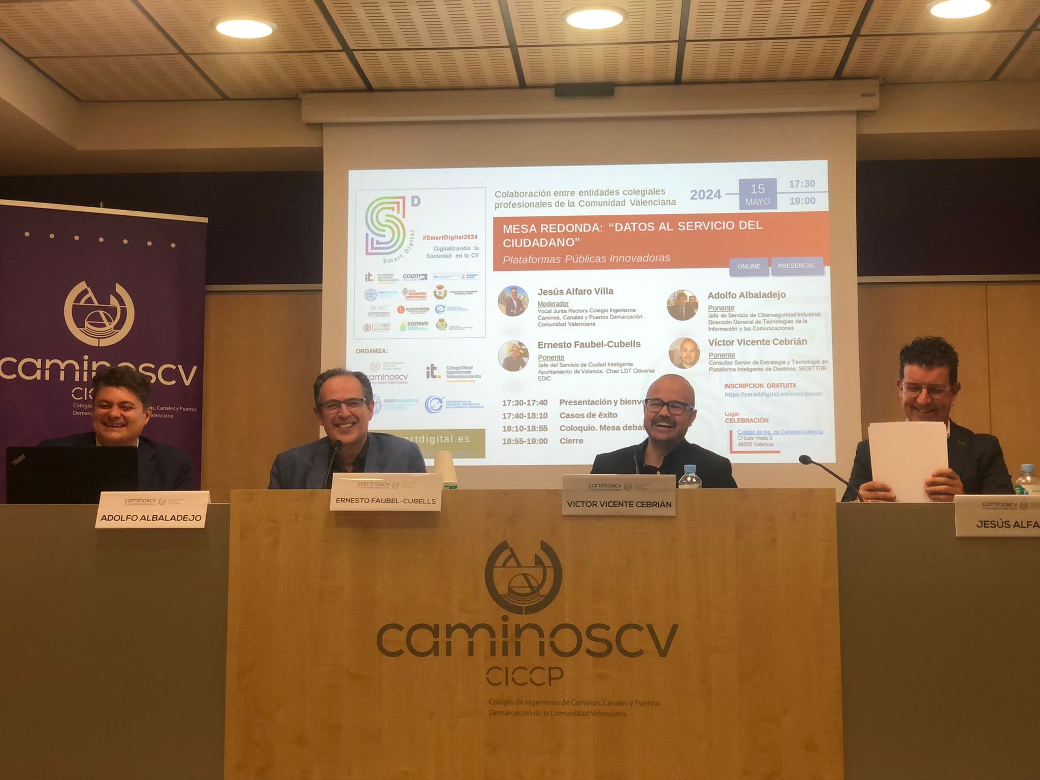 El COIICV participa en una jornada que aborda las oportunidades innovadoras de la digitalización para mejorar la vida de la ciudadanía